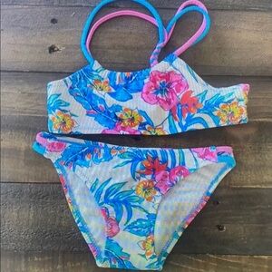 Floral Kids Swim Set